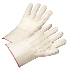 Radnor Heavy-Weight Nap-Out Hot Mill Glove With Gauntlet Cuff