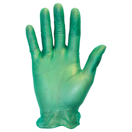 Radnor Medium Green 6 mil Vinyl Lightly Powdered Disposable Gloves (100 Gloves Per Box)