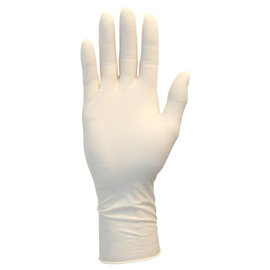 Radnor Small Natural 10 mil Latex Powder-Free Disposable Gloves (100 Gloves Per Box)