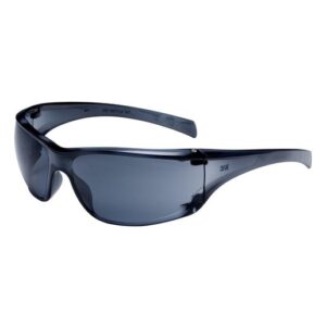 3M™ Virtua™ Clear Frame Safety Glasses With Gray Anti-Scratch Hard Coat Lens