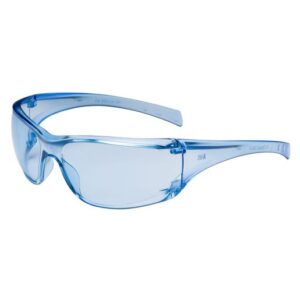 3M™ Virtua™ Blue Frame Safety Glasses With Blue Anti-Scratch Hard Coat Lens