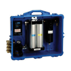3M™ 100 CFM Blue Portable Air Purification Panel With Carbon Monoxide Monitor And 8-Outlets (For Use With Compressed Air Filter And Regulator)