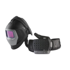 3M™ Adflo™ Powered Air Respirator High Efficiency System with Lithium Ion Battery, 3M™ Speedglas™ Welding Helmet 9100-Air with Side Windows and Auto-Darkening Filter 9100XXi