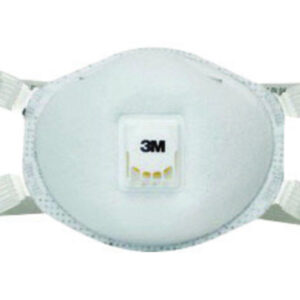 3M™ Standard N95 8214 Disposable Particulate Respirator With Cool Flow™ Exhalation Valve, Face Seal And Adjustable M-Nose Clip - Meets NIOSH And OSHA Standards (10 Each Per Box)