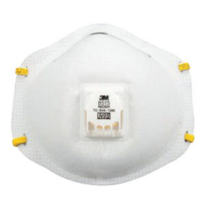 3M™ Standard N95 8515 Disposable Welding Particulate Respirator With Cool Flow™ Exhalation Valve, Braided Headband And Adjustable M-Nose Clip - Meets NIOSH And OSHA Standards (10 Each Per Box)