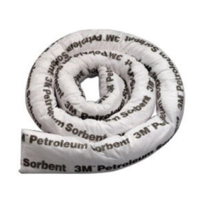 3M™ 3" X 8' White Polypropylene And Polyester Sorbent Mini-Boom