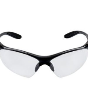 3M™ Virtua™ V6X Black Safety Glasses With Clear Anti-Scratch, Anti-UV Hard Coat Lens