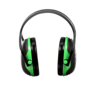 3M™ Peltor™ Black And Green Model X1A/37270(AAD) Over-The-Head Hearing Conservation Earmuffs