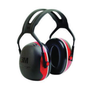 3M™ Peltor™ Black And Red Model X3A/37272(AAD) Over-The-Head Hearing Conservation Earmuffs