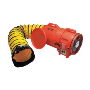 Allegro® 27" X 16" X 17" 1842 cfm 1 hp 110/220 VAC 50/60 Hz Motor Polyethylene Com-Pax-Ial Blower With Canister And 12" X 15' Flexible Duct