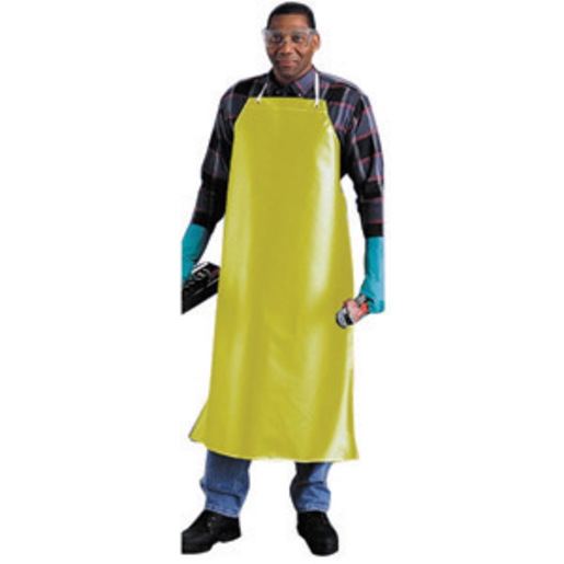 Ansell 35" X 45" Yellow CPP™ 18 oz Hycar Heavy Weight Chemical Protection Apron 1 Ansell 35" X 45" Yellow CPP™ 18 oz Hycar Heavy Weight Chemical Protection Apron