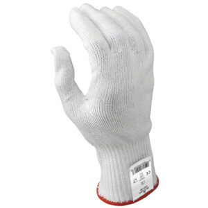 SHOWA™ Size 7 White D-FLEX® Dotted Style 10 gauge Light Weight Dyneema® And Stainless Steel Ambidextrous Cut Resistant Gloves With Seamless Knit Wrist