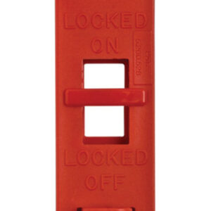 Brady® Red Polypropylene Wall Switch Lockout