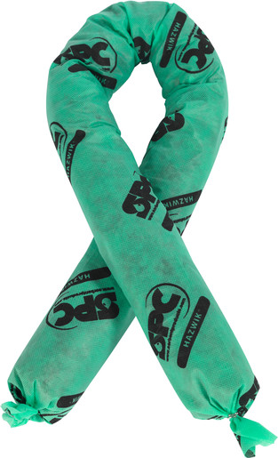 Brady® 3" X 4' SPC™ SOCs™ Hazwik® Green Polypropylene Sorbent Socks (12 Per Case)