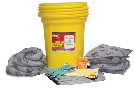 Brady® 30 gal Drum Allwik® Lab Pack Absorbent Spill Kit