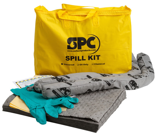 Brady® SPC™ Allwik® High-Viz Yellow Economy Portable Spill Kit