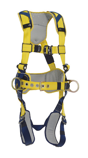 DBI/SALA® Large Delta™ Full-Body Harness With Back And Side D-Rings, Padded Belt And Quick Connect Buckle Leg And Chest Straps