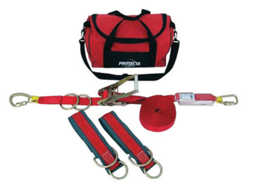 DBI/SALA® 60' PRO-Line™ Temporary Horizontal Polyester Lifeline System (Includes (2) Tie-Off Adapters And Carry Bag)
