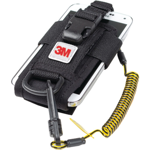 DBI/SALA® Adjustable Radio Holster With Clip2Loop Coil and Micro D-Ring
