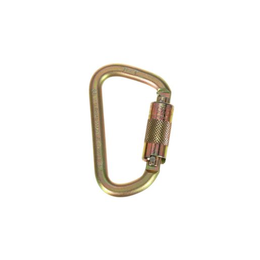 DBI/SALA® Saflok™ 3/4" Self-Closing/Locking Steel Carabiner (3600 lb Load Rating)