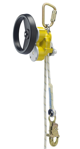 DBI/SALA® Rollgliss™ R550 Rescue and Descent Device With 50' Lifeline, Rescue Wheel, 4' Anchor Sling, 2 Carabiners And Carrying Bag