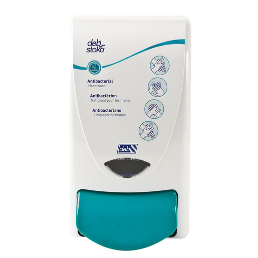 Deb Group 1 Liter Dispenser White Deb Stoko Cleanse Antibac 1000 Antibacterial Foam (15 Per Case)