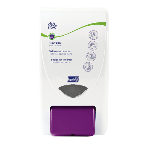 Deb Group 2 Liter Dispenser White Deb Stoko Cleanse Heavy 2000 Hand Cleanser (8 Per Case)