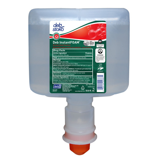 Deb Group 1 Liter Refill InstantFOAM TouchFREE Hand Sanitizer (3 Per Case)