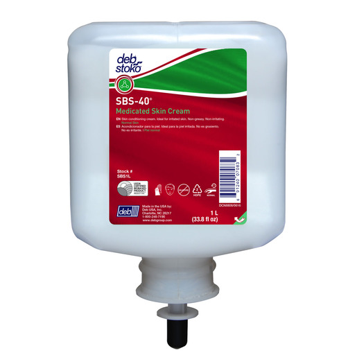 Deb Group 1 Liter Refill SBS® 40 Scented Medicated Skin Cream (6 Per Case)
