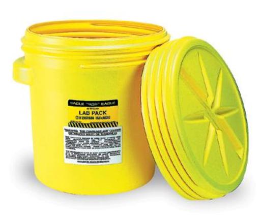 Eagle Haz-Mat 20 Gallon Polyethylene Containment Lab Pack With Screw Top Lid 20 1/2" X 21 1/4"