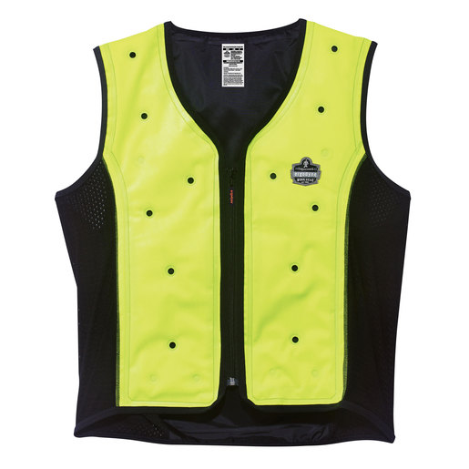 Ergodyne Large Hi-Viz Lime Green Chill-Its® 6685 Evaporative Cooling Vest