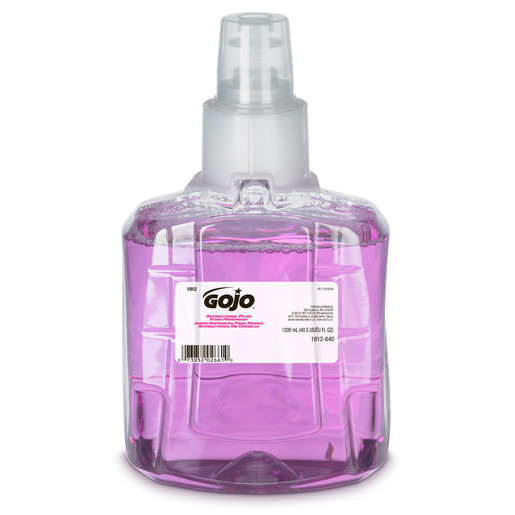 GOJO® 1200 ml Refill Clear Purple LTX™ Citrus, Fruity And Floral Scented Antibacterial Plum Foam Hand Wash