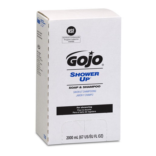 GOJO® 2000 ml Refill Orange Clear Shower Up® PRO™ TDX™ Citrus-Floral Scented Soap And Shampoo