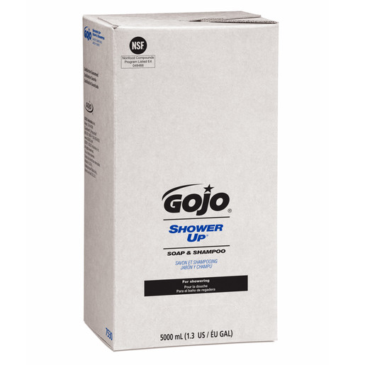 GOJO® 5000 ml Refill Clear Orange Shower UpP® PRO™ TDX™ Citrus-Floral Scented Soap And Shampoo