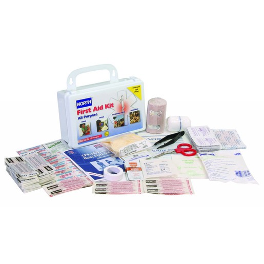 North® By Honeywell Plastic 10 Person General Purpose Portable First Aid Kit