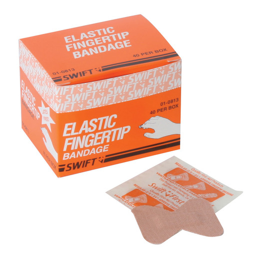 Swift First Aid Regular Heavy Duty Woven Fingertip Adhesive Bandage (40 Per Box)