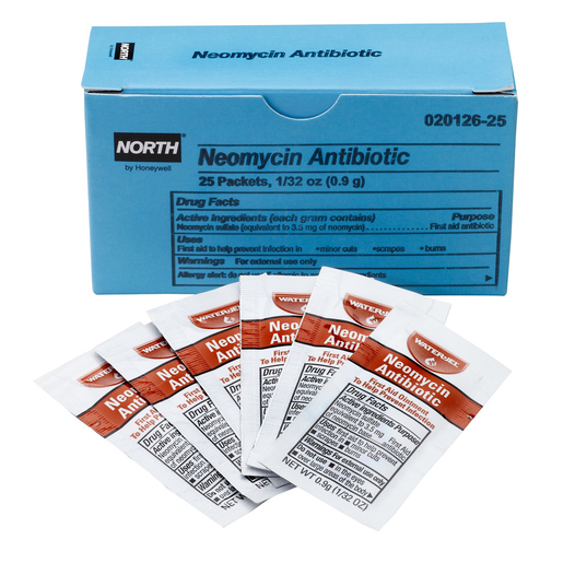 North® By Honeywell 1 Gram Pouch Single Neomycin Antibiotic Ointment (10 Per Box)