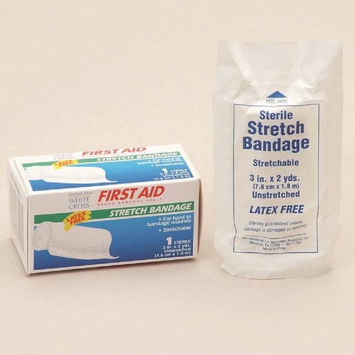 Swift First Aid 3" X 4.1 Yard Roll Stretch Sterile Gauze Bandage