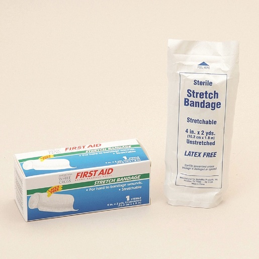 Swift First Aid 4" X 4.1 Yard Roll Stretch Sterile Gauze Bandage