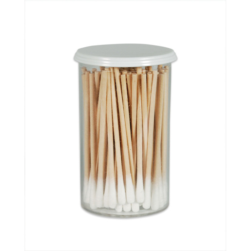 Swift First Aid 3" Plastic Vial Non-Sterile Cotton Tipped Applicator (100 Per Pack)