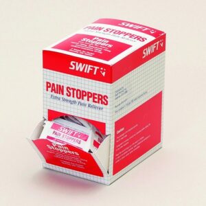 North By Honeywell® Swift First Aid Pain Stoppers Pain Reliever Tablet (125 Packs Per Box)