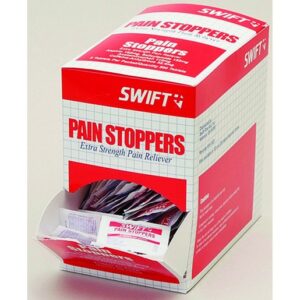 North By Honeywell® Swift First Aid Pain Stoppers Extra Strength Pain Reliever Tablet (2 Per Pack, 250 Packs Per Box)