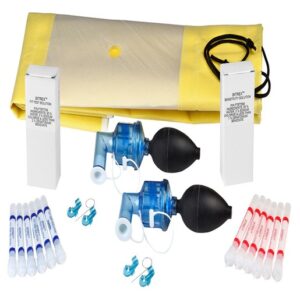 Honeywell Fit Testing Kit For Honeywell Bitrex™ MSA Respirator (Includes (2) Nebulizer Bulbs, Fit Test Solution, Sensitivity Solution And (2) Replacement Nebulizer Sets And Tyvex Hood)
