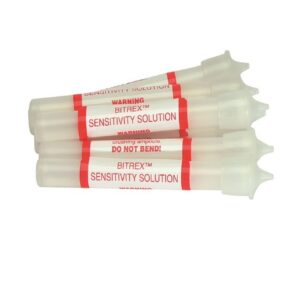 Honeywell Replacement Threshold Screen Solution Ampules (For Bitrex™ Fit Test Kit) (Includes 3 Tests Per Tube, 6 Tubes Per Case)