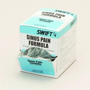North® By Honeywell Swift First Aid Sinus Pain Formula Tablet (2 Per Envelope And 100 Per Box)