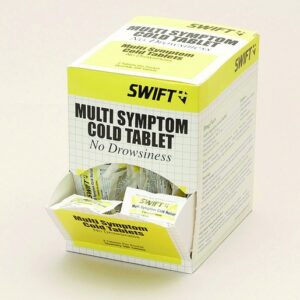 North® By Honeywell Swift First Aid Multi-Symptom Cold Relief Tablet (2 Per Pack, 500 Packs Per Box)