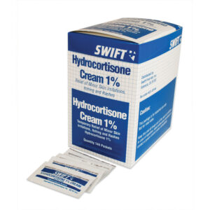 Swift First Aid 1 Gram Foil Pack 1% Hydrocortisone Antiitch Cream (144 Per Box)