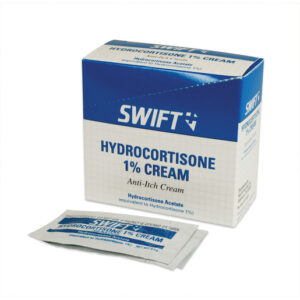 Swift First Aid 1 Gram Foil Pack 1% Hydrocortisone Antiitch Cream (20 Per Box)