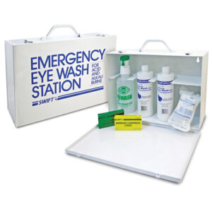 Swift First Aid Emergency Eye Wash Cabinet For Emergency Eye Wash Station