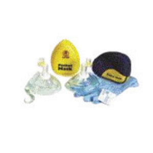 North® by Honeywell Laerdal® Pocket Mask™ CPR Pocket Mask (Includes Oxygen Inlet, Gloves, Wipe, Head Strap And Yellow Hard Case)